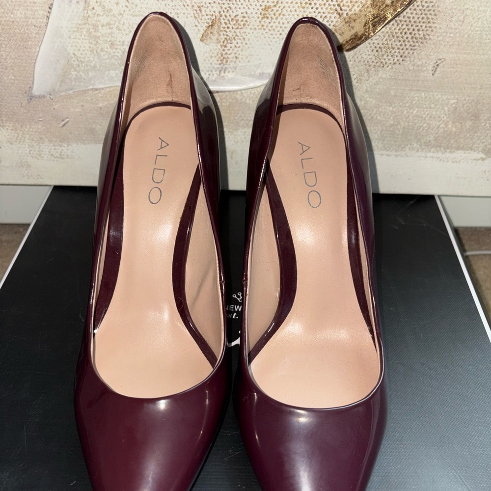 Aldo Women's Deep Burgundy Heels